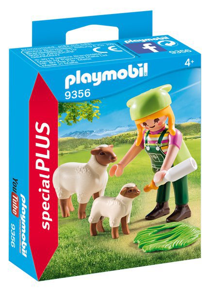 Playmobil 9356 Farmářka s ovečkami