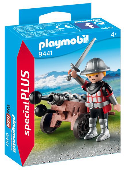 Playmobil 9441 Rytíř s kanónem