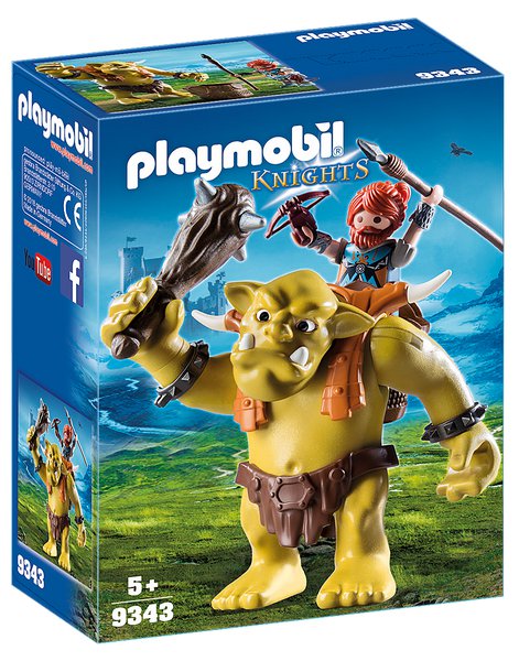 Playmobil 9343 Obří trol s batohem na trpaslíky
