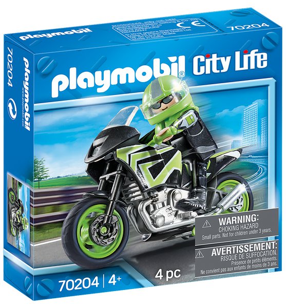Playmobil 70204 Motorkář