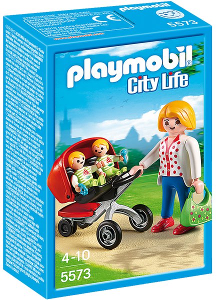 Playmobil 5573 Kočárek pro dvojčata