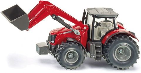 SIKU 1985 Traktor Massey Ferguson s předním nakladačem